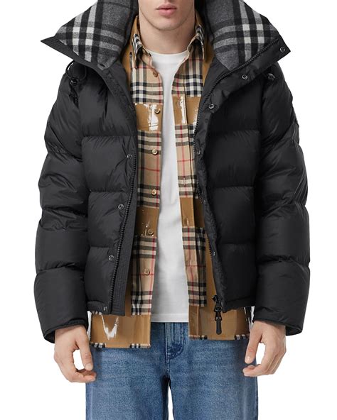 burberry mens puffer|Burberry winter coat men's.